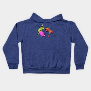 Three Yokai (Color) Kids Hoodie